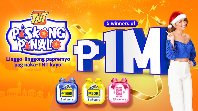 TNT Paskong Panalo Raffle Promo